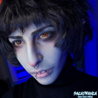 Lenti Cosplay Premium Summerly Yellow 14.50 mm – Viso