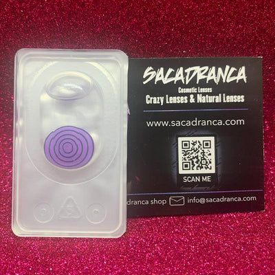 lenti cosplay crazy lens sacadranca urban layer violet rinnegan 