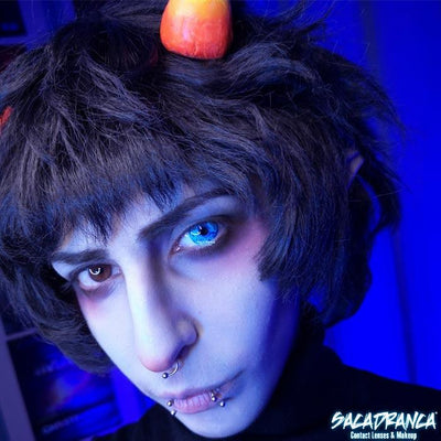 Lenti Cosplay Premium Winterly Blue 14.50 mm – Viso