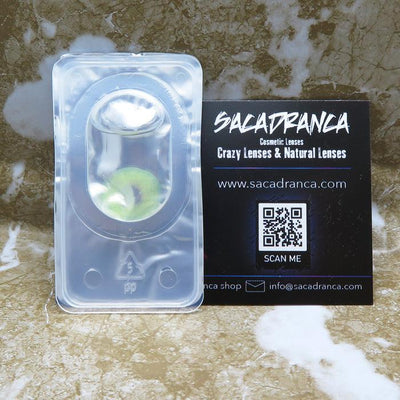 Lenti Colorate Effetto Naturale Aurora Aqua Green – Foto Texture