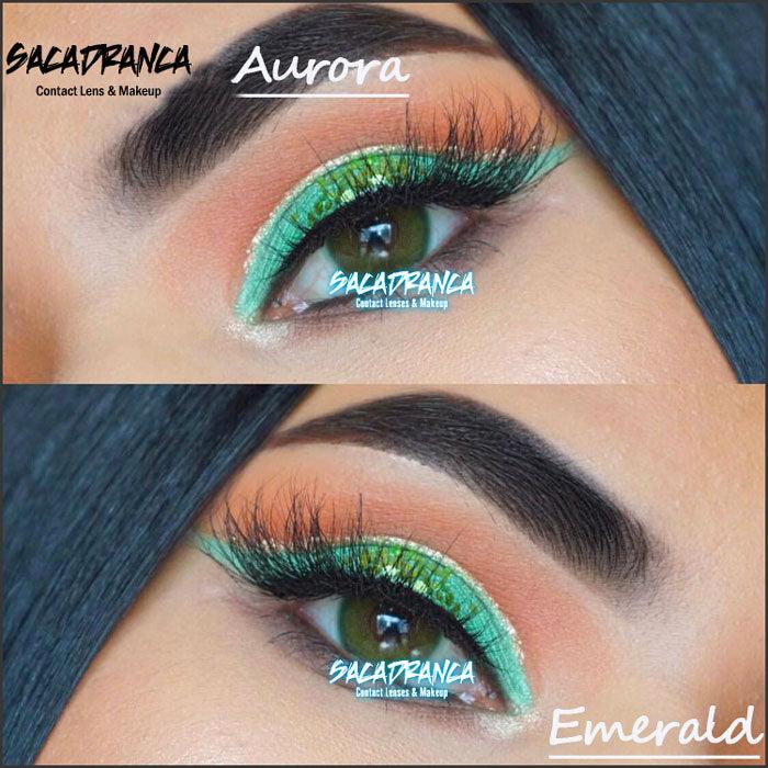 Lenti Colorate Effetto Naturale Aurora Emerald &#8211; Foto Copertina