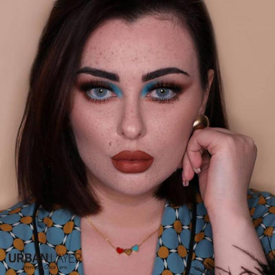 Lenti Colorate Effetto Naturale Gogh Light Blue – Colore Occhi: Castano