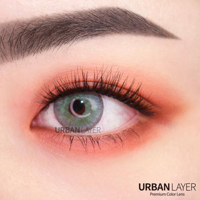 Lenti Colorate Effetto Naturale Yukon R Green – Dettaglio occhio