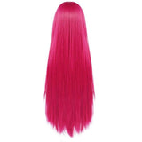 parrucca cosplay sacadranca 100cm fucsia - retro