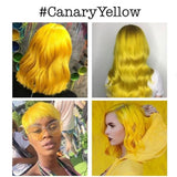 Crazy Colors Semi-permanent Hair Dyes Canary Yellow &#8211; Illustration